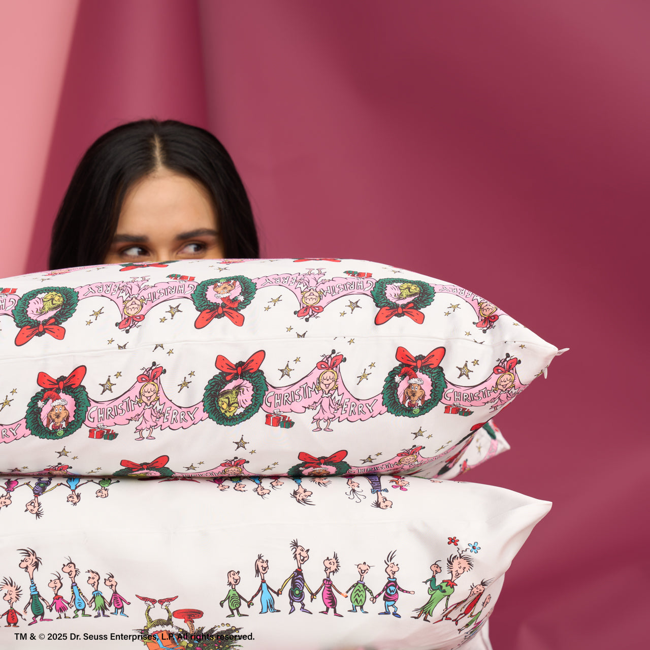 503240-503257-503226-503233-TheGrinchxKitsch-Standard_KingSatinPillowcase-CindyLouWho-Whoville-Model-1280x1280px_5a94a925-9930-4e0a-bbac-71271df1a008-1.jpg
