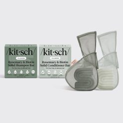 Rosemary & Biotin Shampoo & Conditioner Combo + Bar Saver Bags Bundle